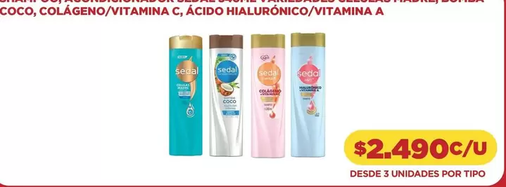 Sedal - Colágeno/vitamina C, Acido Hialuronico/vitamina A