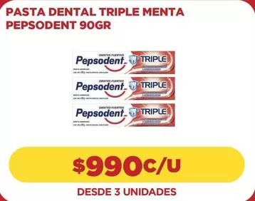 Pepsodent - Pasta Dental Triple Menta