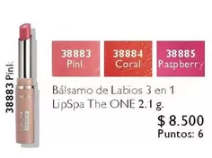Coral - Balsamo De Labios 3 En 1 LipSpa The One 2.1 G.