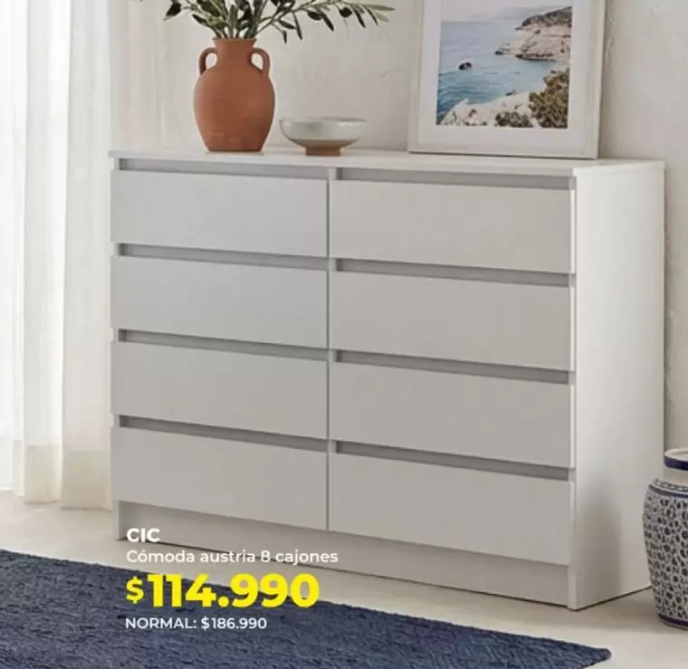 Cic - Comoda Austra 8 Cajones
