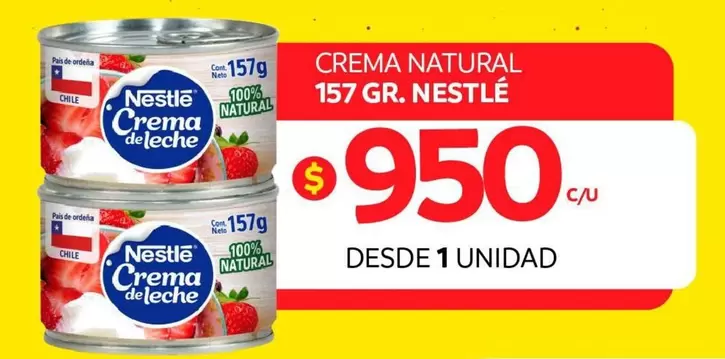 Nestlé - Crema Natural