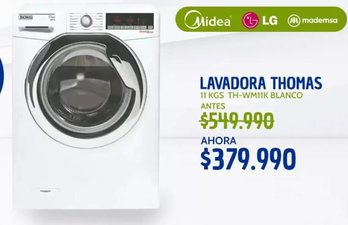 Midea - Lavadora Thomas