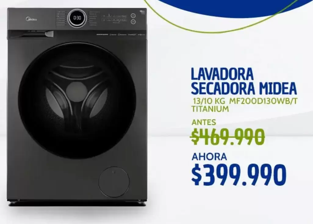 Midea - Lavadora Secadora