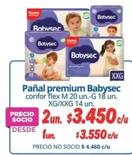 Babysec - Pañal Premium