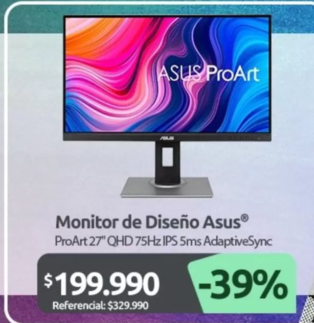 Asus - Monitor De Diseno