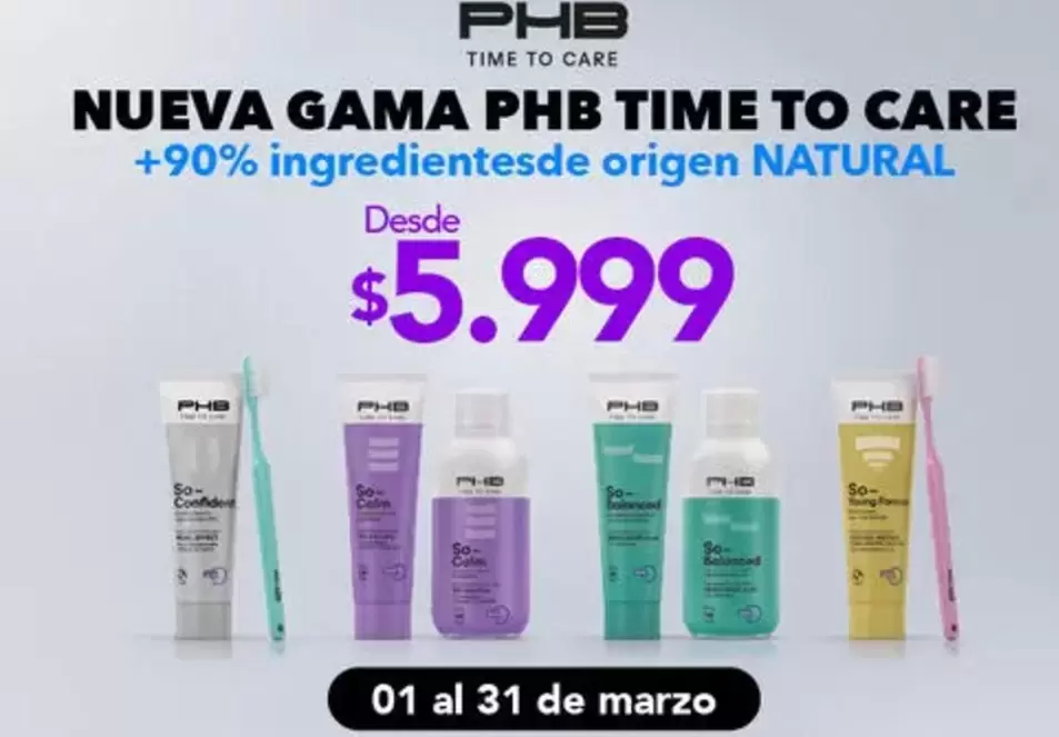 Phb - Nueva Gama  Time To Care