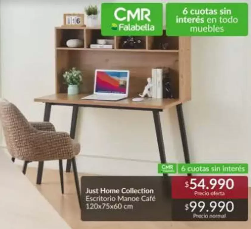 Falabella - Just Home Collection Escritorio Mance Cafe