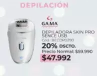Ga.Ma - Depiladora Skin Pro Sence Usb