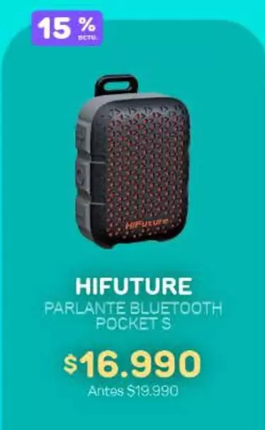 Parlante Bluetooth Pocket S