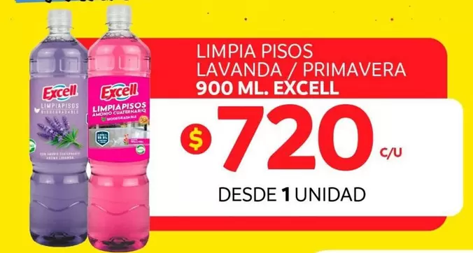 Excell - Limpia Pisos Lavanda / Primavera