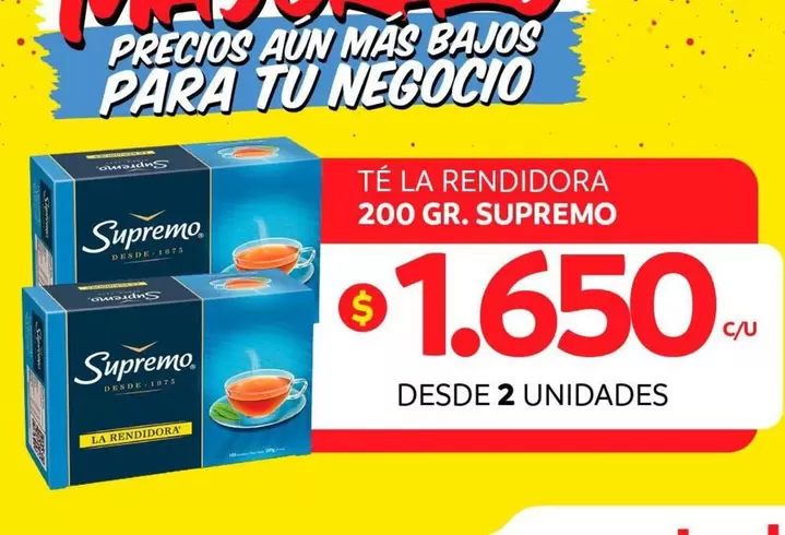 Más - Té La Rendidora