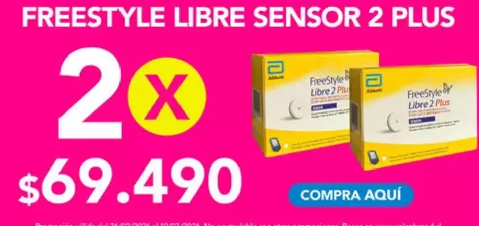 FreeStyle - LIBRE 2 PLUS