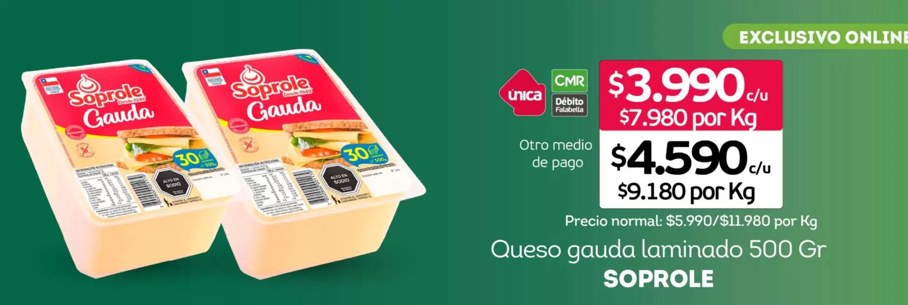 Soprole - Queso Gouda