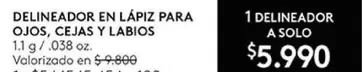 Delineador En Lapiz Para Ojos, Cejas Y Labios