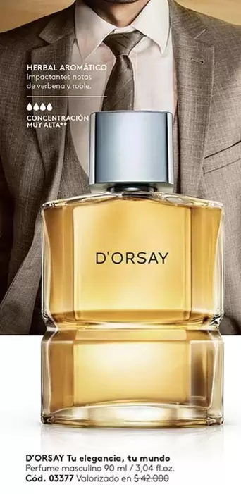 D'orsay Tu elegancio, tu mundo