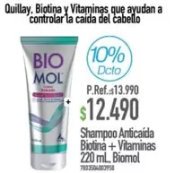 Bio - Shampoo Anticaida + Vitaminas