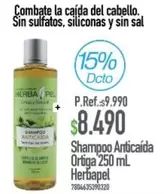 Shampoo Anticaida Ortiga 250 Ml
