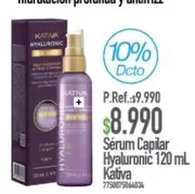Kativa - Sérum Capilar Hyaluronic 120 Ml