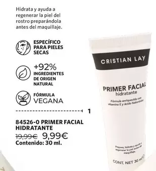 Cristian Lay - Frimer Facial Hidratante