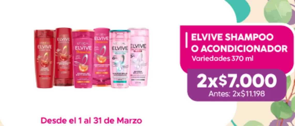 L'Oréal - Elvive Shampoo O Acondicionador