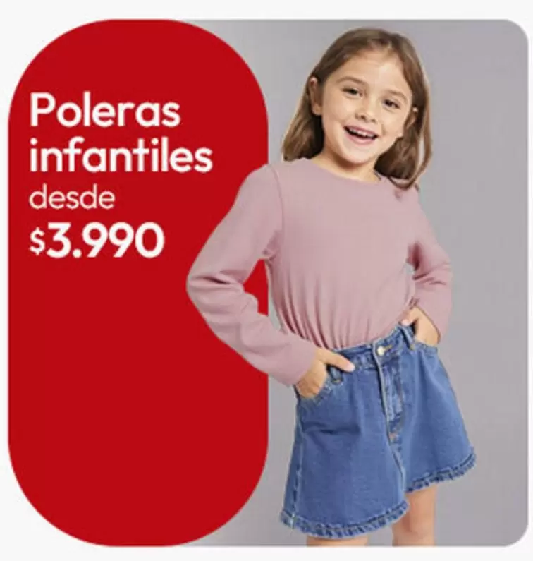 Poleras Infantiles