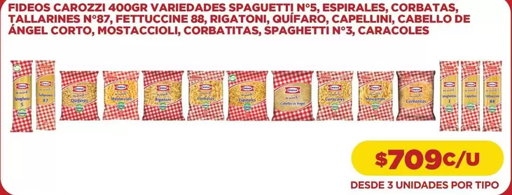 Carozzi - Fideos