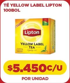 Lipton - Yellow Label  100Bol