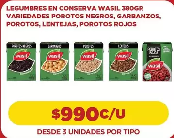 Wasil - Legumbres En Conserva