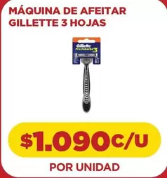 Gillette - Maquina De Afeitar 3 Hojas