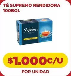Té Supremo - Té Rendidora