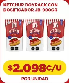 JB - Ketchup Doypack Con Dosificador