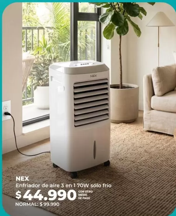 Nex - Enfriador De Aire 3 En 1