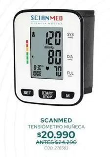 Scianmed - Tensiometro Muñeca