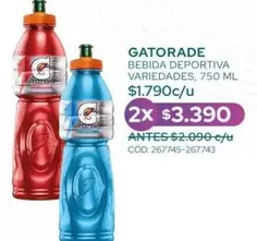 Gatorade - Bebida Deportiva