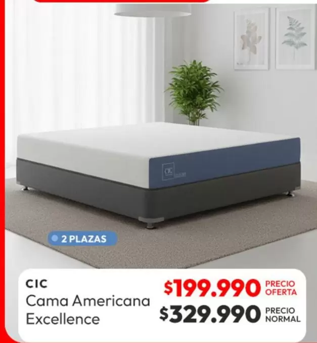 Cic - CIC cama americana excellence