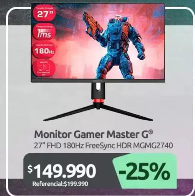 Monitor Gamer Master G