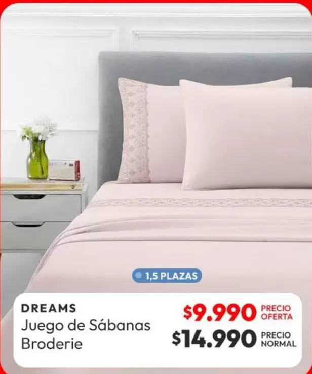 Juego De Sábanas Broderie