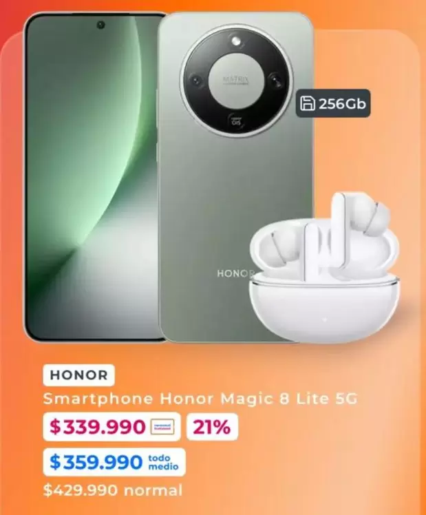 Smartphone Magic 8 Lite 5G