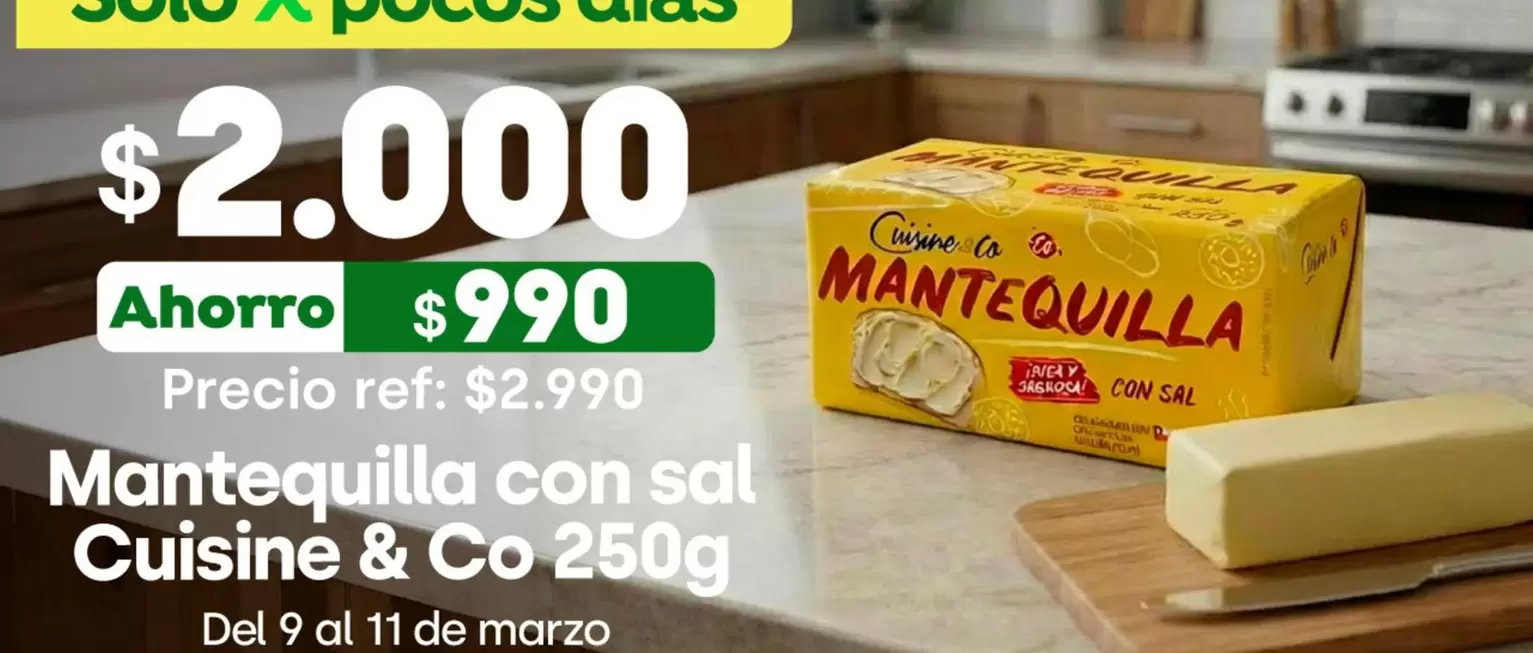 Cuisine&Co - Mantequilla Con Sal