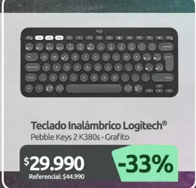 Logitech - Teclado Inalámbrico