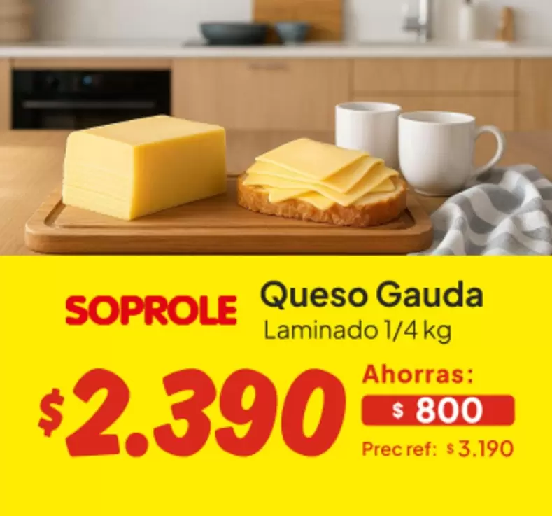 Soprole - Queso Gauda