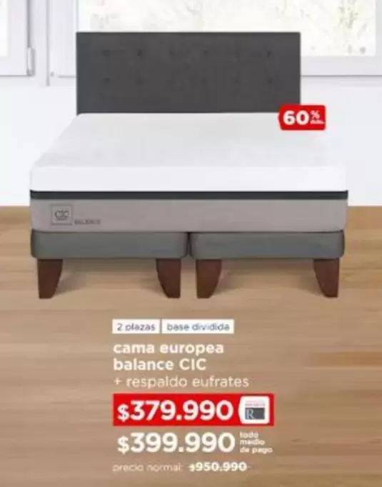 Cic - Cama Europea Balance