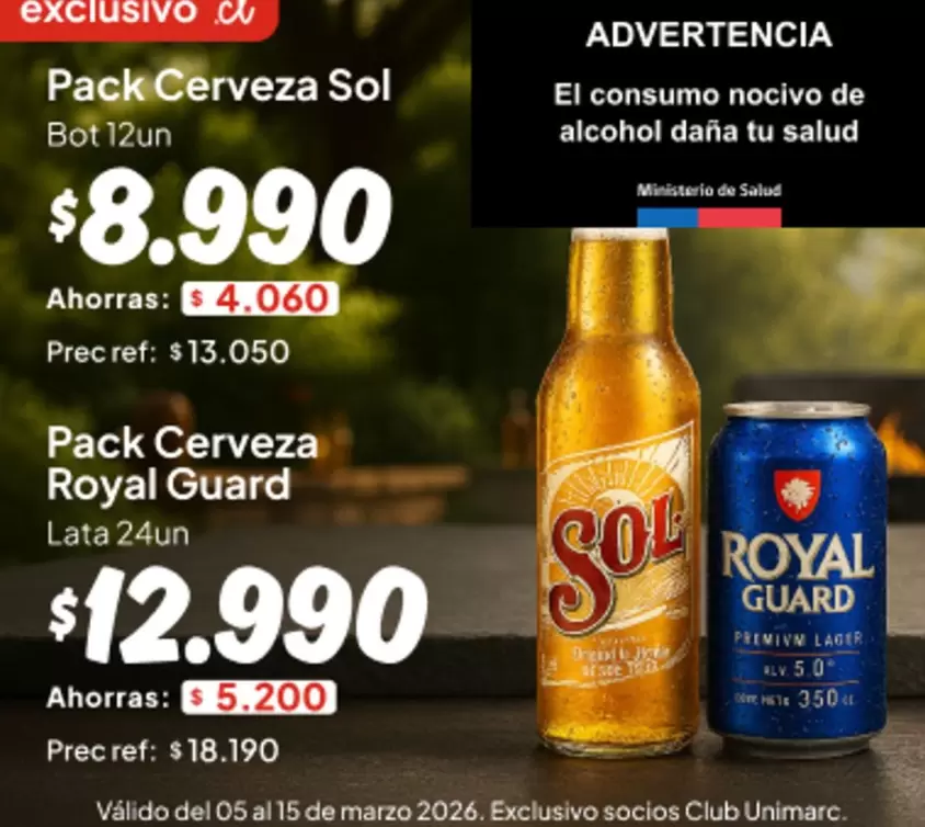 Sol - Pack Cerveza Royal Guard