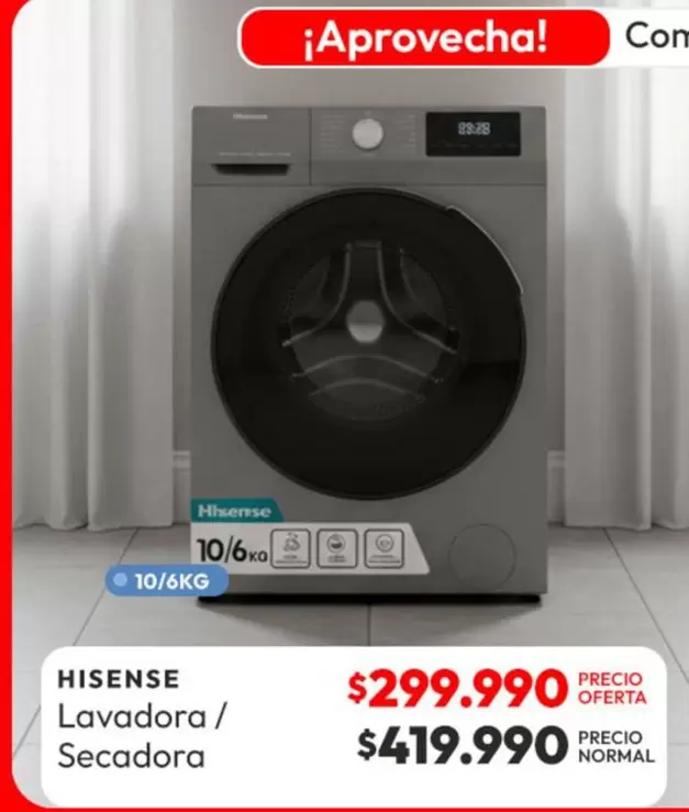 Hisense - Lavadora / Secadora