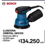 Bosch - Lijadora Gex125