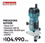 Makita - Fresadora M3700b