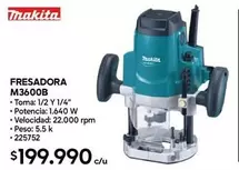 Makita - Fresadora M3600b