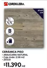 Cordillera - Cerámica Piso