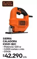Black & Decker - Sierra Caladora Ks501-b2c