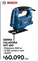 Bosch - sierra caladora GST 680